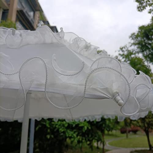 XFAK Parasol De Jardin Abri De Soleil Parasol 1.8m Parasol De Plage Parasol De Terrasse Exterieur Démontable Parasol pour Balcon Plage Patio (Color : Parasol, Size : 140cm)