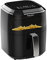 Innoteck Kitchen Pro 5L Air Fryer with Viewing Window - Healthy Low Fat No Oil Cooking - For Air Frying, Roast, Dehydrate, Bake, & Reheat - Dishwasher Safe Accessories, Non-Slip Feet - Gloss Black