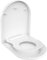 WC Sitz family, MUJIUSHI Familien Toilettendeckel mit Abnehmbarer Kindersitz, Absenkautomatik,Verstellbares Scharnier, Quick-Release-Funcktion/D/U-Form PP Kinder und Erwachsene Klobrille