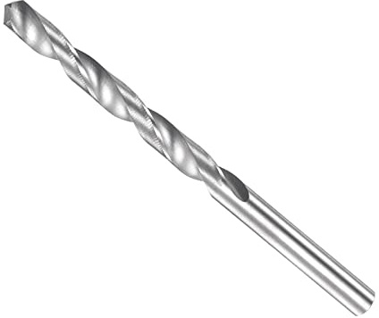 CoCud Solid Carbide Drill Bits, 4mm Diameter, K35 Tungsten Carbide Straight Shank Twist Drill Bits - (Applications: for Stainless Steel Alloy), 1-Piece