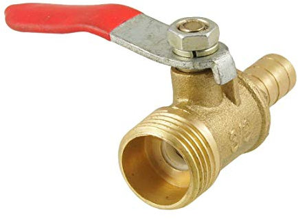 XYZOOM 3/8 PT Außengewinde auf 8mm Loch Schwanz OD pneumatischer Kugelhahn Rotgoldton(387f4 dca67 6f5f1 4335c 4bb69 1c5d4