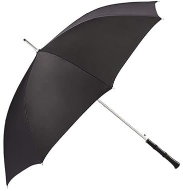IRYZE Windsicher Regenschirm Langer Griff Großer Golfschirm Reiseschirm Regenschirm Männer Qualität 8K Starke doppelte Winddichte Glasfaser Regenschirme Schirm Sturmfest (Color : B, Size : 115cm)