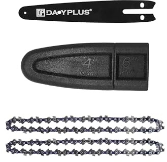 2 Stück Sägeketten Kettensägenkette für 6 Zoll für Trimmen Chainsaw Chain