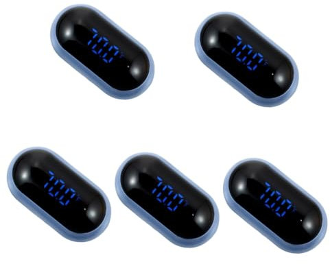Happyyami 5stücke Digitales Aquarium Thermometer Wasserthermometer Mit -anzeige Für Präzise Wassertemperaturmessung Im Fischbecken Installieren Und Langlebig Für Aquarien Und Teiche
