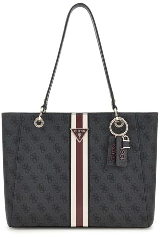 GUESS Noelle Tote Bag Coal Logo