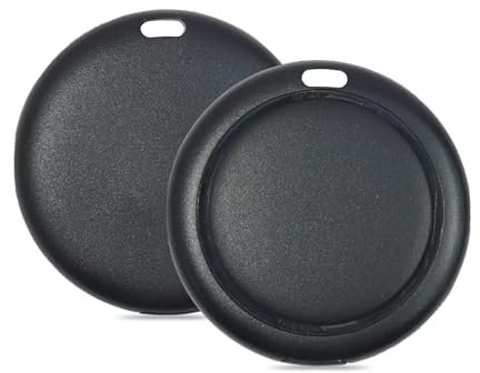 Airtag GPS Tracker, Smart Tag Wasserdicht Finde und behalte Deine Sachen im Blick, Works Kompatibel with Apple Find My (iOS Only), für Schlüssel Gepäck Koffer Brieftasche Haustier (2er Pack)