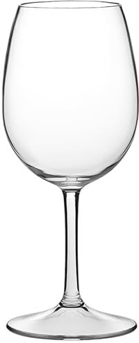 Bewitched Juego 6 copas de vino tinto clásicas para vino tinto o agua, aptas para lavavajillas(450ml)