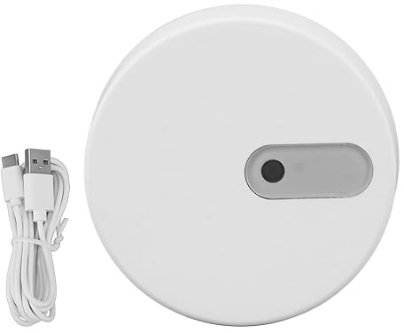 Smart Motion Sensor, 24GHz mmWave Human Presence Detector, Wireless Indoor Motion Detector with App Control, Remote Monitoring, 360° Rotating for Home Security Automation