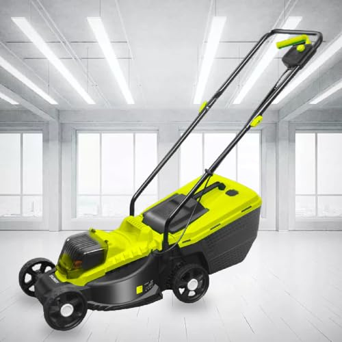 KUSOLE Tondeuse à Gazon Légère, Moteur sans Balais Haute Puissance, Tondeuse à Gazon sans Fil, Adaptée à De Multiples Scénarios, 2 Batteries Au Lithium, Bac à Herbe, Chargeur, Manuel D'utilisation