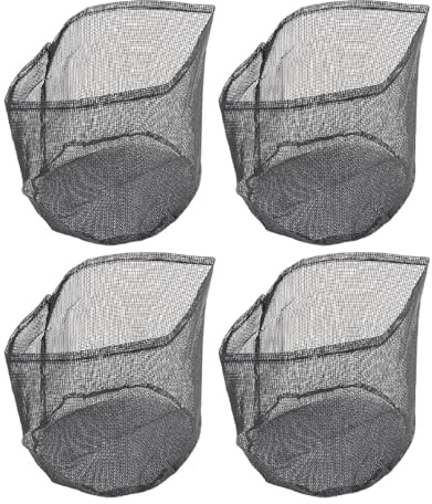 Jiawu Pocche da Stagno d'Acqua da 1,4 Galloni 4pcs PVC Pot PIANTA in Mash in Mash per PIANTA di LIGLIO Contenitore di Crescita Riutilizzabile Traspirante per la Crescita della Salute delle Piante