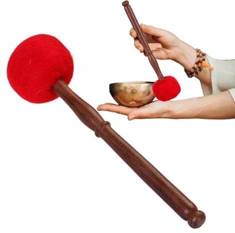 Holzschlägel Für Klangschalen Chakra-Ausgleichende Musikinstrumente | Holz-Klangschalenstab Für Meditation Musikinstrumente, Innerer Frieden, Meditationsraum, Yogazentrum, Wohnkultur,