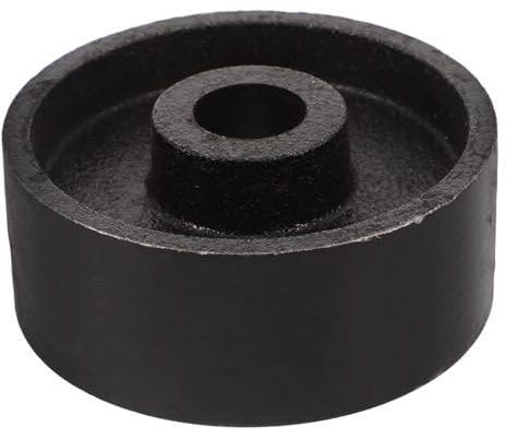 ifundom Cric de Sol 3 Tonnes Roue Frontale Métallique Renforcée Galet de Roulement Intégré pour Remorque Utilitaire Composant Compatible pour Réparation et Remplacement