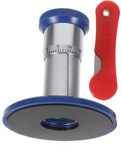Toddmomy Trancheuse Microtome Manuelle Outil de Précision Portable pour Métal Argenté et Couleur Aléatoire pour Étudiants Expériences Classes de Biologie