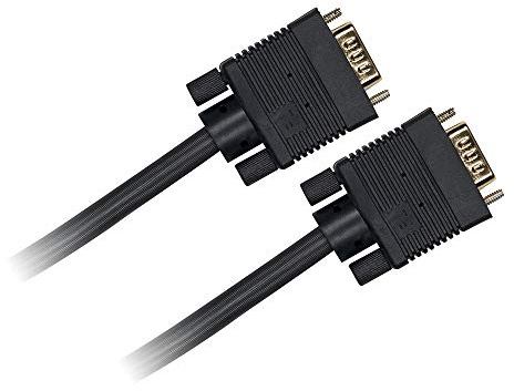 D2 Diffusion D2VGA300MU - Cable VGA Macho a Macho (3 m), Color Negro
