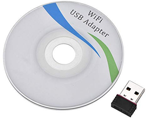 USB 2.0 Network Adapter, 2.4G 600Mbps Mini Wireless Adapter Network Card USB 2.0 Wifi Dongle Wireless Network Card for Desktop Laptop PC,Support for Windows XP/7/8/10/MAC/IOS