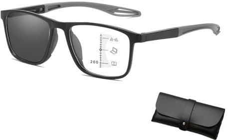 Generisch Sportliche intelligente, fototropische, bifokale Gleitsichtbrille für die Altersweitsichtigkeit, Sport Intelligente photochrome Progressive bifokale Presbyopiebrille