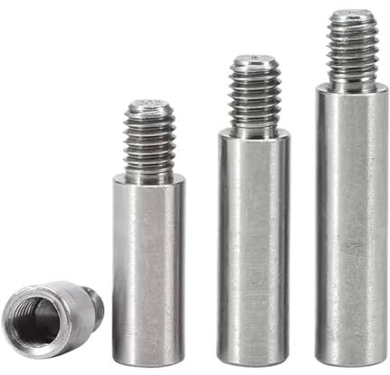 Aqxypas M2 M2.5 M3 M4 M5 M6 M8 M10 304 Edelstahl Sechskant-Abstandshalter Stecker zu Buchse Säulenbolzen Board Computer PCB Spacer(25mm)