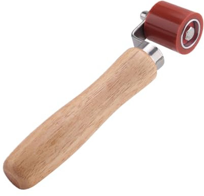 Pqahffowr Rullo di Pressione Manuale, Rullo di Pressione nel Silicone da 28 Mm Rolle per PVC / / EPDM Strumenti per Coperture Strumenti per Pavimenti Strumento per Saldatura