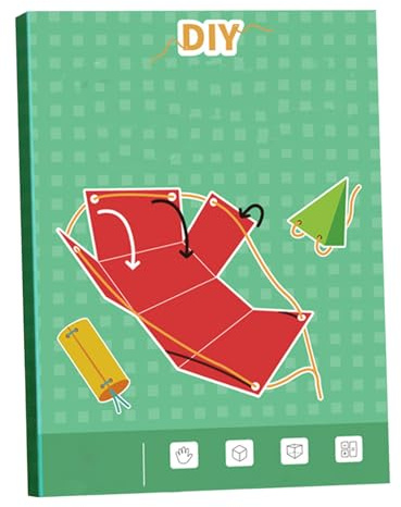 3 D geometri inlärningssats: 25 cm strängbok, interaktiv modell, pedagogiskt hjälpmedel för undervisning, kreativt matematikverktyg | Rolig Geo-lärande bok