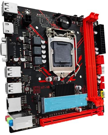 motherboard Fit For ZSUS H61 Schede madri desktop LGA 1155 Supporto RAM DDR3 con interfaccia NVME M.2 USB2.0 SATA2