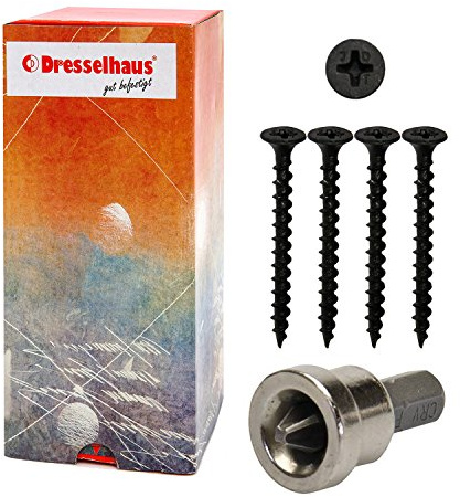 Panorama24 Schnellbauschrauben Feingewinde - 3,9 x 35-1000 Stück - inkl. GRATIS Bit - Gipsplattenschrauben Gipsschrauben Trockenbau Gipskarton Grobgewinde Feingewinde
