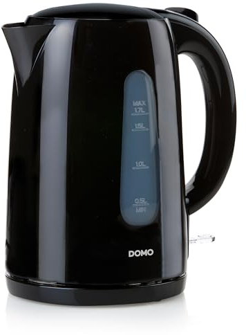 DOMO DO9194WK Wasserkocher - 1,7 L - schwarz