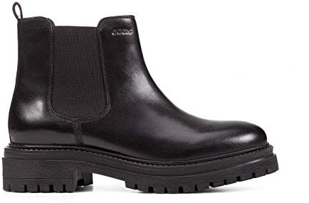 Geox D Iridea B, Stivaletti Donna, Nero (Black C9999), 38 EU