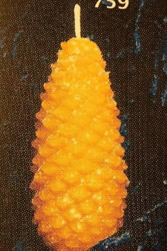 Kerzengießform Zapfen klein 759 Silikon Bienenwachskerzen Kerzen giessen Imker herstellen