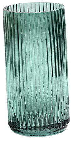 Veemoon 1 Pc Florero De Vidrio Jarrón Decorativo Creativo Decoración del Hogar Verde Florero De Cristal Jarrones Ikebana Arreglo Floral Maceta De Cristal Botella De Vidrio Soporte