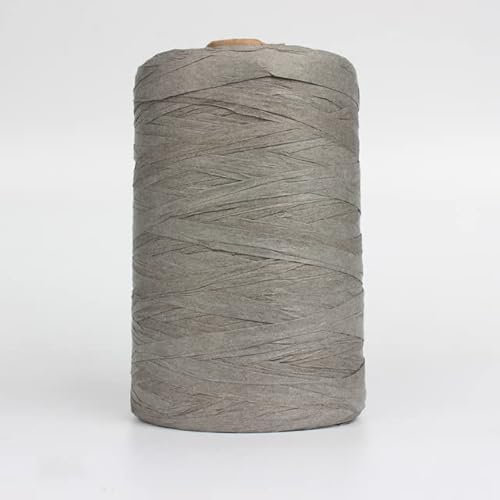 DRYZUN 280–300 Meter Raffia-Garn zum Handstricken, Sommer-Bast-Strohhüte, Taschen, Häkelgarn, handgefertigt, Strickgarn, 24 Farben