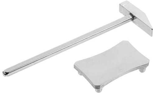 OSALADI Multifunktionaler Kleiner Stahlhammer 160mm Mit Vierkantkopf Stahlgriff Mehrzweck Handwerkzeug Für Heim Und Industrie Reparaturen