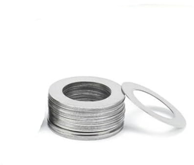 MRESXT 10–100 Stück 0,1 mm 0,2 mm 0,3 mm 0,5 mm 1 mm Edelstahl-Flachscheibe, dünne Dichtung, hochpräzise Einstelldichtung, M1,6 bis M30-M30 x 40, 10 Stück, 0,1 mm Dicke