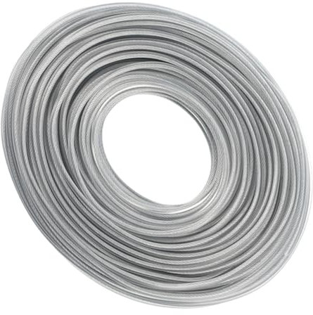 Yardwe 45m Praktische Mähfaden Schneideline Für Rasentrimmer Und Mäher Strapazierfähig Und Verschleißfest Für Gartenarbeiten Und Landschaftspflege