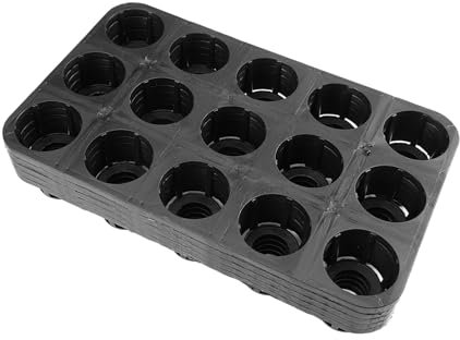 CANIGHT 5St Phalaenopsis-Tablett Seedling Tray Keimlingsschale Sämlingstray Dekorpflanzen Krawatten für den Außenbereich zimmerpflanzen Gärtnerei Topf Baumschulschale bepflanzen pp Black