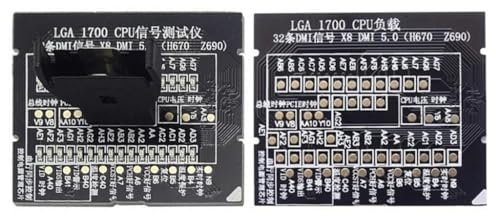 Desktop LGA1700 CPU Socket Tester Diagnostic Analyzers Dummy Load Fake Load LGA1700 CPU Signal Tester for Developers
