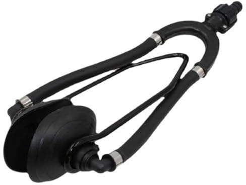 JT-HLM Boat Flusher, Boat Round Dual Water Feed Outboard Motor Water Flusher, Boat Ear Muff Engine Flusher, Outboard Engine Muffs