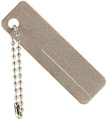 Tofficu Diamantata Per Unghie Diamantata Per Pietra Per Affilare Amo Da Pesca Per Esterni e Portatile Resistente e Non Facile Da Rompere
