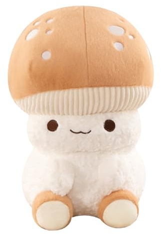 Genérico Juguetes de Peluche | Muñeca Suave Divertida de 35 Cm | Animal de Peluche de Champiñón | para Compania Y Consuelo En Dormitorio Salon Coche