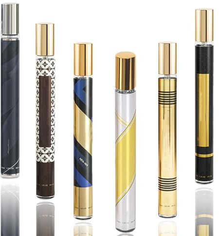 Set Di Profumi Da Uomo, 6 X 35ml Eau De Parfum Uomo Con Patchouli Regalo Pratico Mini Profumo Profumo Uomo Set Regalo Per Te, Natale, Capodanno, San Valentino