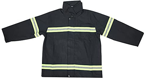 Feuerfester Overall firefighter cloth feuerfeste reflektierende Streifen firefighter cloth wasserdicht zum Schwei?en f1r M?nner in rauen Umgebungen (M/L/XL/XXL) Couvertures antifeu Arbeitsoveralls