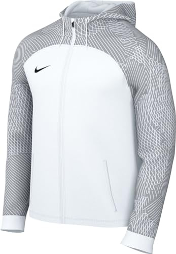 Nike DR2571-100 M NK DF STRK23 HD TRK JKT K Jacket Herren WHITE/WOLF GREY/WHITE/(BLACK) Größe L