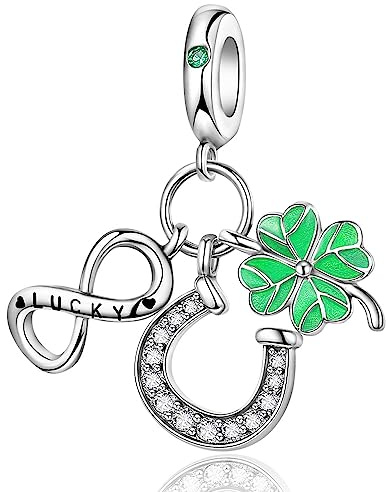 LNQOBU Perles Charms Argent 925 pour Bracelets, Compatible avec les Pandora Bracelets et colliers Européens pour Femmes