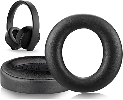 V-MOTA Earpads Compatible with Sony Playstation 4 Gold Wireless Headset(4 Gen) 500 Million Limited Edition Headphones PS4 CUHYA-0080 (Black)