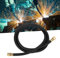 Air Line Rubber Hose, Professional Inert Gas Hose Argon Co2 Nitrogen Compressed Air Hose Welding Gas Hose 1/4 Inch Welding Union Nut (2m/6.6ft)