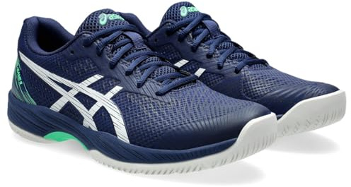 Asics Herren Gel-Game 9 Sneaker, Blue Expanse White, 39 EU