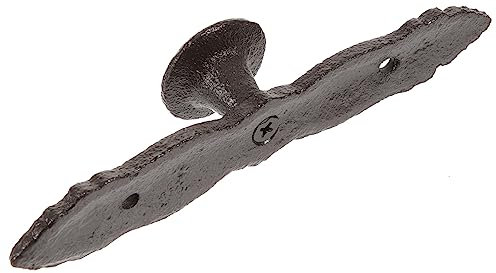 BESTonZON Vintage Gusseisen Türgriff Möbelknopf Schrankgriff Schubladengriff Zuggriff Möbelbeschlag Retro Stil Langlebig Schwerlast Für Kommode Schrank