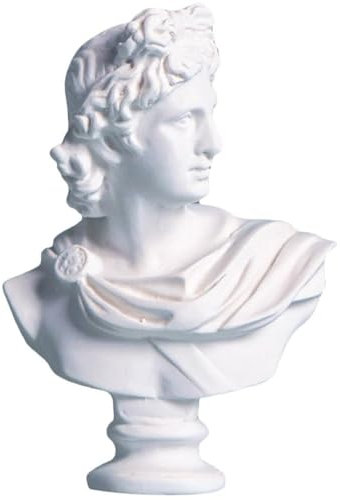 David Resin Figure Greek Plaster Statue Portraits Bust Mini Gypsum Figures Drawing Practice Crafts Modern Home Decor