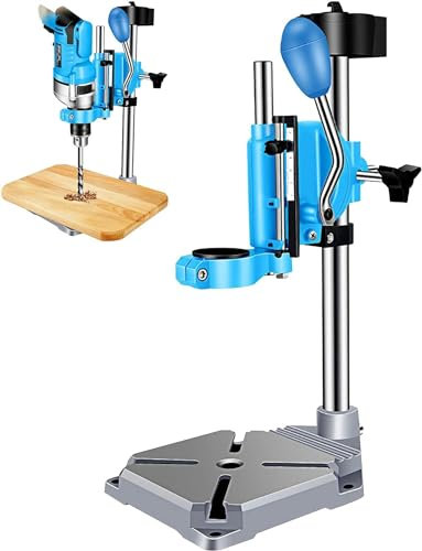 FLTRGO Soporte para Taladro Vertical, Soporte para Taladro de Columna, Banco de Trabajo Mesa Superior Abrazadera para Herramientas de Reparación