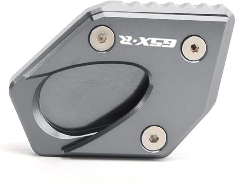 Ständerpolster-Verlängerung Für Suz&uki GSX-R 125 150 GSXR 125 150 GSXR150 2017 2018 Zubehör Motorrad CNC Ständer Seitenständer Vergrößern Erweiterung(Grey)