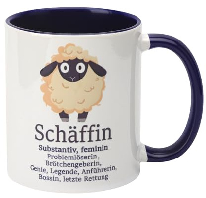 APOMOONS Chef mugg bästa kollegan present, schäff kaffemugg presenter för kvinnor rolig, present kollega upplagd avdelningschege, muggkock presenter för befordran och avskedsmannen